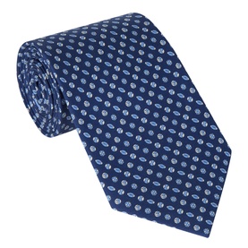 Sports Print Silk Tie