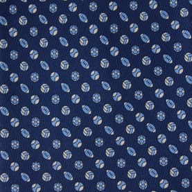 Sports Print Silk Tie