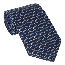 Sports Car Silk Tie
