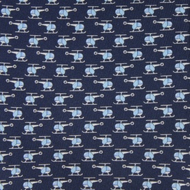 Helicopter Silk Tie