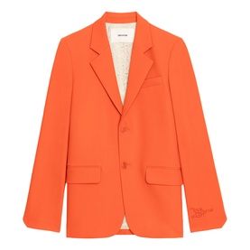 Vanille Single-Breasted Blazer
