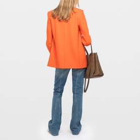 Vanille Single-Breasted Blazer