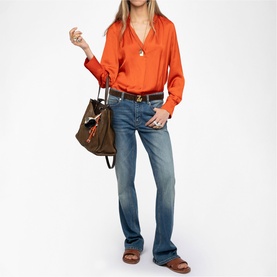 Tink Satin Blouse