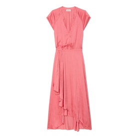 Randall Ruffle Flared Dress