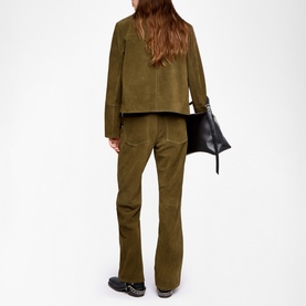 Lessa Suede Leather Jacket