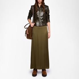Jimeno Wings Logo Flared Skirt
