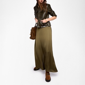 Jimeno Wings Logo Flared Skirt