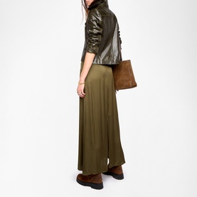 Jimeno Wings Logo Flared Skirt