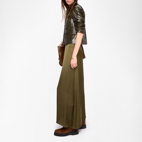 Jimeno Wings Logo Flared Skirt