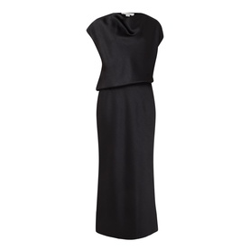 Draped Cowl Dress