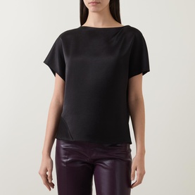Draped Dolman Top