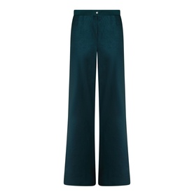 High-Rise Fluid Trousers