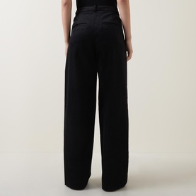 Velvet Wide Leg Trousers