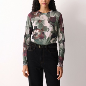 Antique Floral Sweater