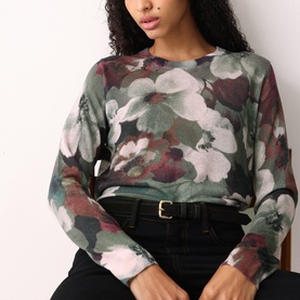 Antique Floral Sweater