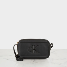 CK Logo Camera Crossbody Bag