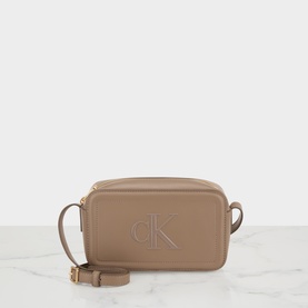 Bold Logo Camera Crossbody Bag