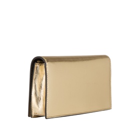 CK Logo Metallic Clutch
