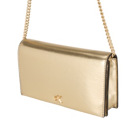 CK Logo Metallic Clutch