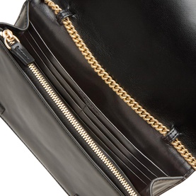 CK Logo Metallic Clutch