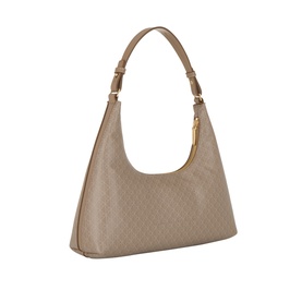 CK Logo Emblem Shoulder Bag