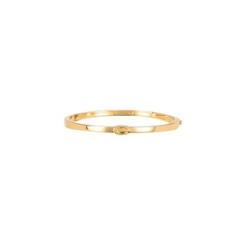 C-Logo Hinged Bangle Bracelet