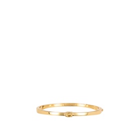C-Logo Hinged Bangle Bracelet