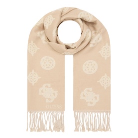 Cresida Logo Fringe Scarf