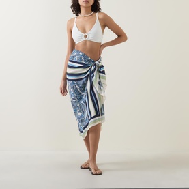 Isla Ring Detail Triangle Bikini Top