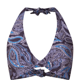 Oasis Paisley Twist Bikini Top