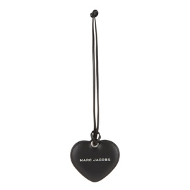 Logo Mirror Heart Bag Charm