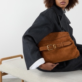 Dakota Suede Satchel