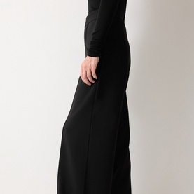 Modern Crepe Wide Leg Trousers