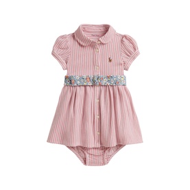 Belted Polo Dress & Bloomers 3-24 Months