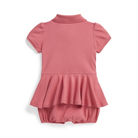 Pony Logo Peplum Romper