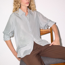 Habotai Silk Shirt