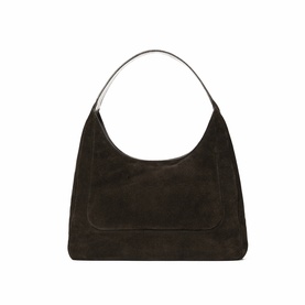 Suede Hobo Shoulder Bag