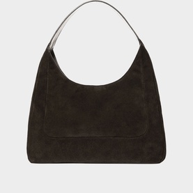 Suede Hobo Shoulder Bag