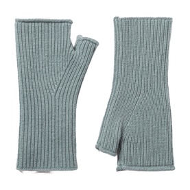 Rib Knit Fingerless Gloves