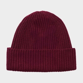 Rib Knit Beanie Hat