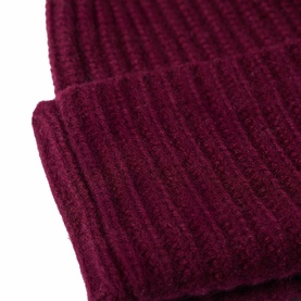 Rib Knit Beanie Hat