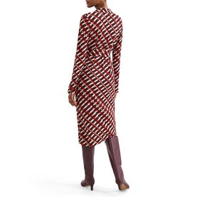 Check Belted Shirt Dress