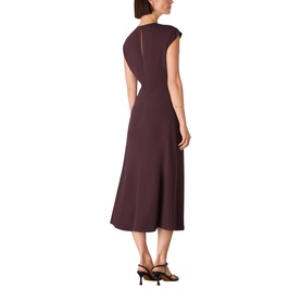 Gathered Flared Dress