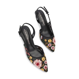 Aria Low2 Floral Slingback Courts