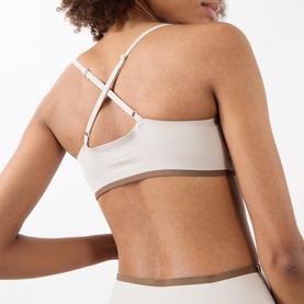 Bonded Skinny Strap Sports Bra