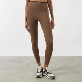 Bonded Contrast High-Rise Leggings