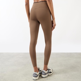 Bonded Contrast High-Rise Leggings