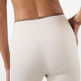Bonded Contrast High-Rise Leggings