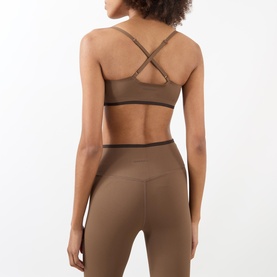 Bonded Skinny Strap Sports Bra