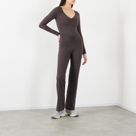 Ultimate Ruched Front Long Sleeve Top